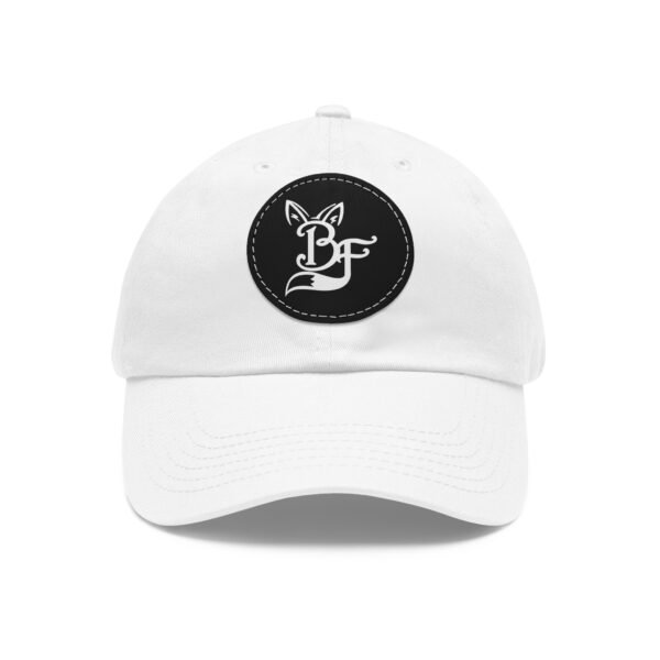 Bailey Fox Dad Hat with Leather Patch