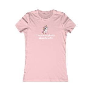 Women's Tee - Cute but Feisty Unicorn T-Shirt