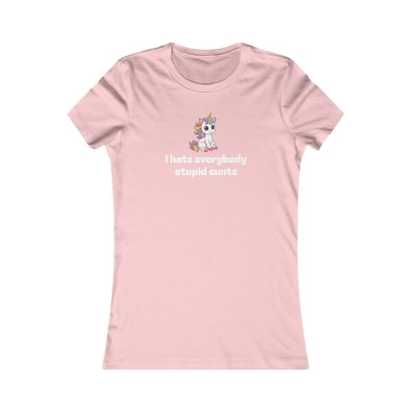Women's Tee - Cute but Feisty Unicorn T-Shirt