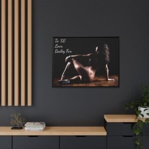 DJ's Custom Framed Matte Canvas